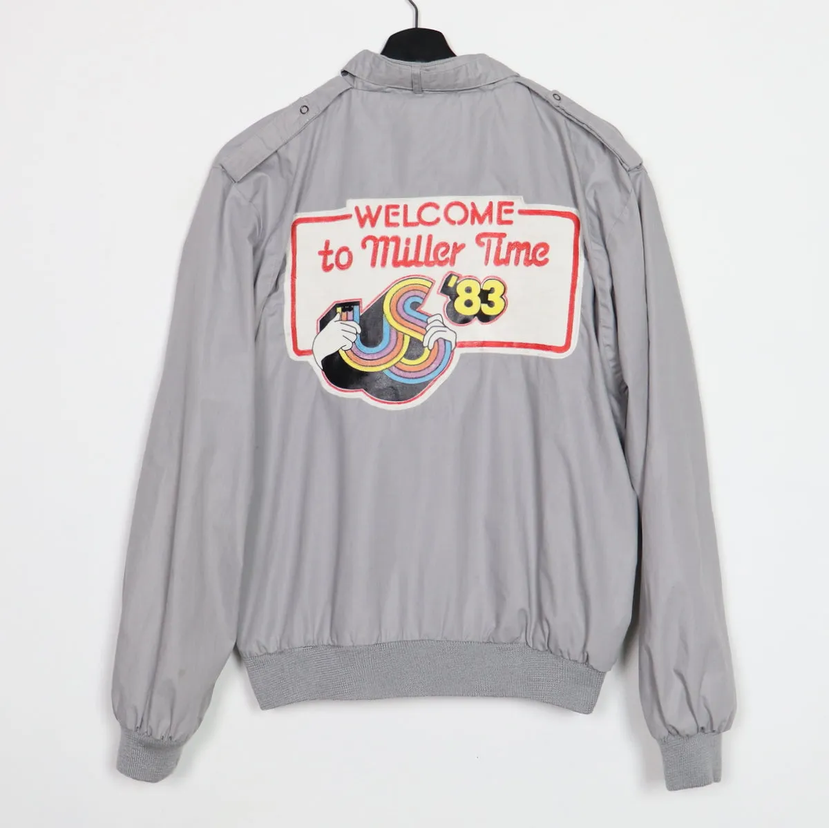 1983 Us Festival Welcome To Miller Time Concert Jacket