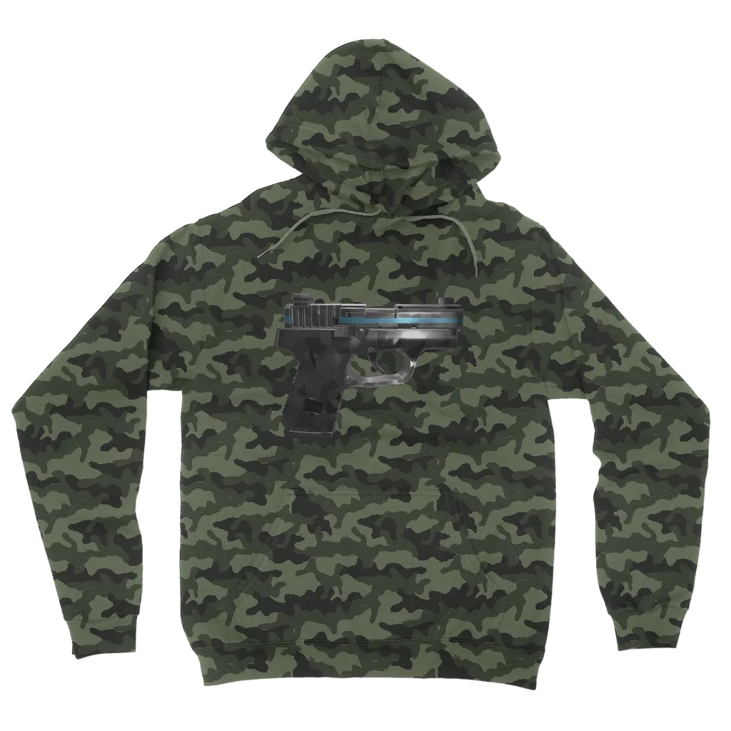 22 Calibur Camouflage Adult Hoodie