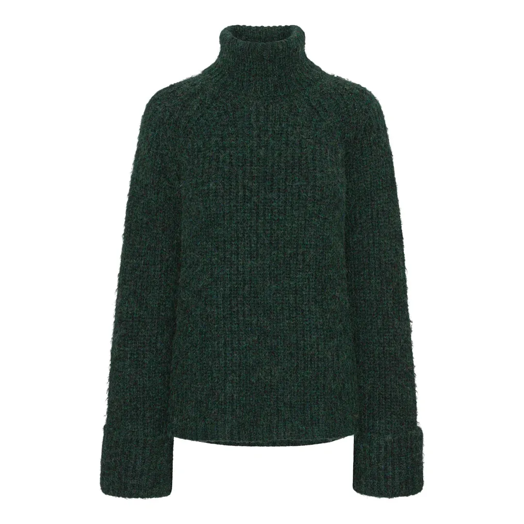 2nd Forest Green Turtle Neck