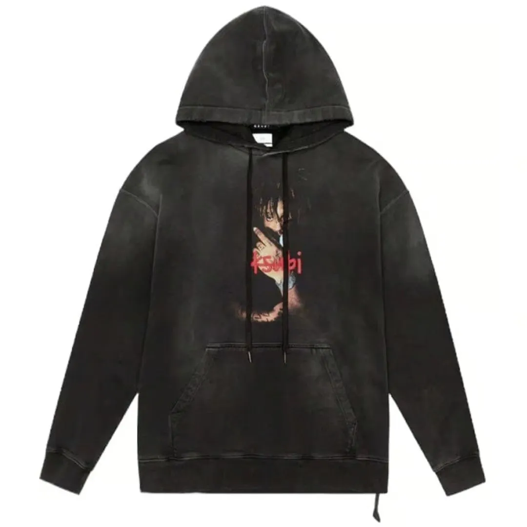 999 Juice World Biggie Hoodie (Black) - KMJW23FL002001