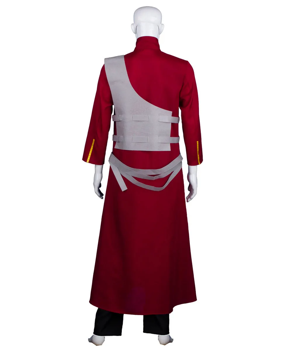 Adult Men's Ninja Anime Costume | Red Halloween Costume