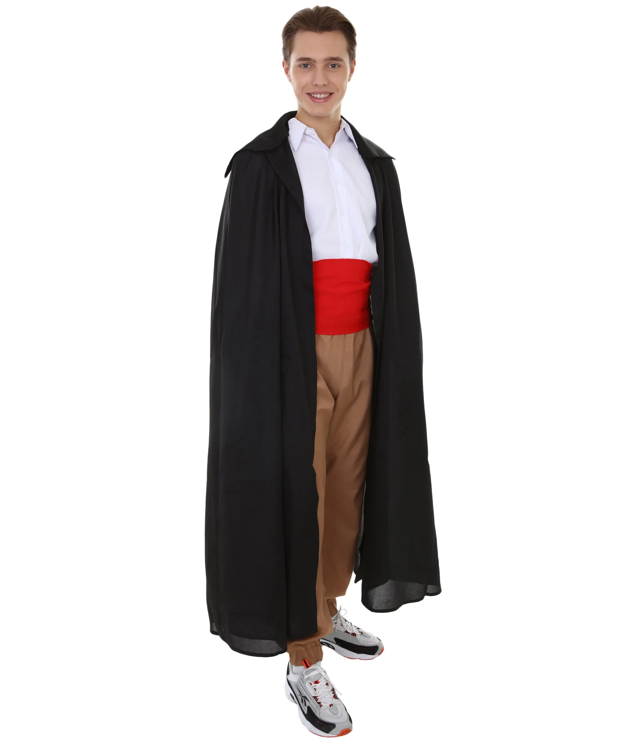 Adult Men's One Piece Hair Costume | Red,Black & Brown Cosplay Costume