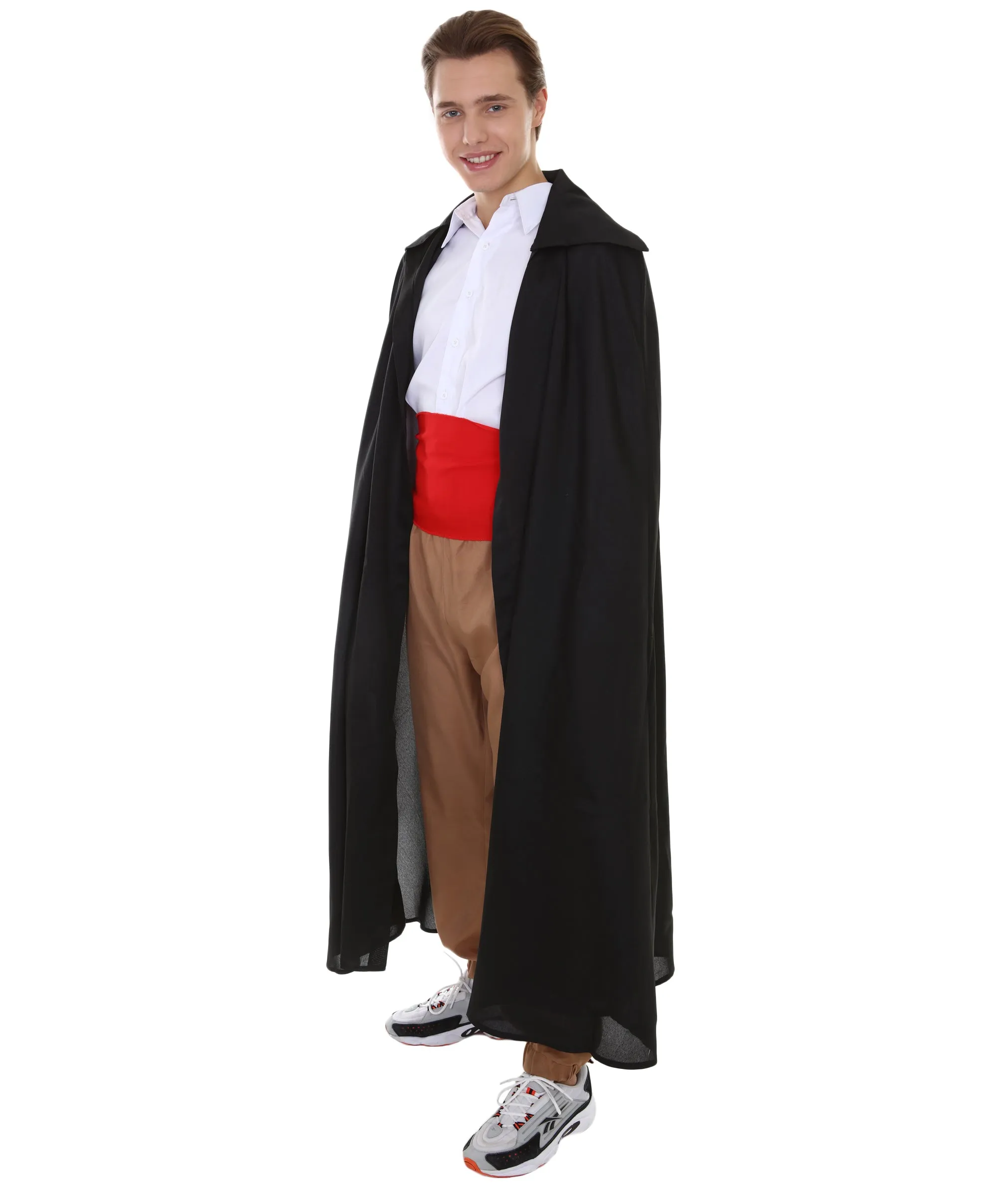 Adult Men's One Piece Hair Costume | Red,Black & Brown Cosplay Costume