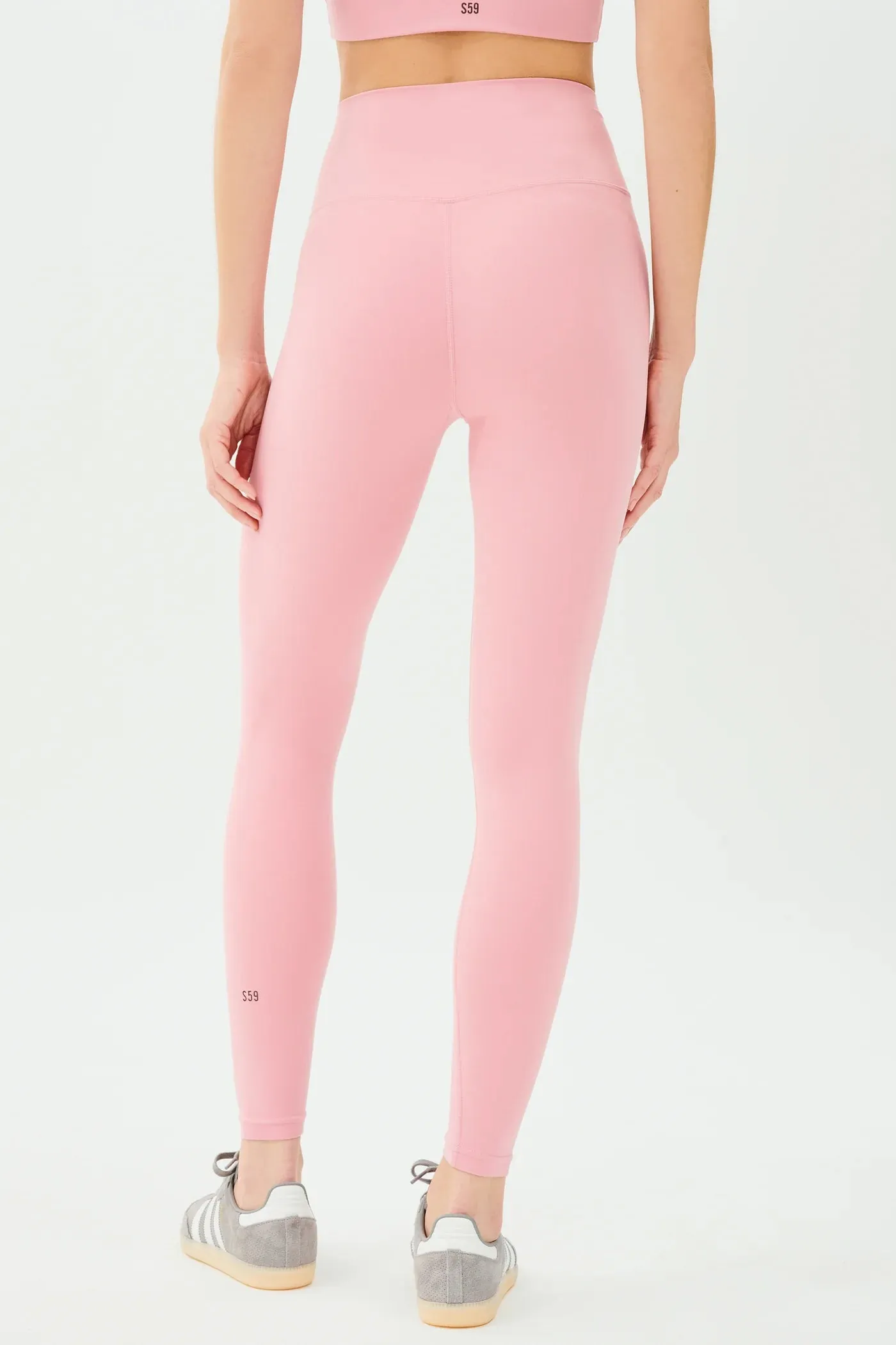 Airweight High Waist 26" Legging in Dusty Rose