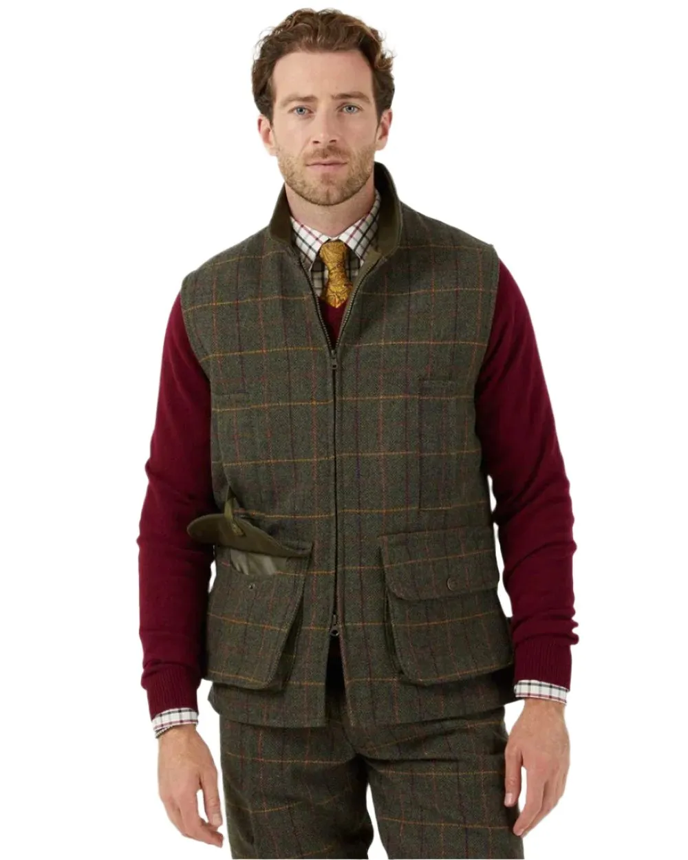 Alan Paine Rutland Tweed Waistcoat