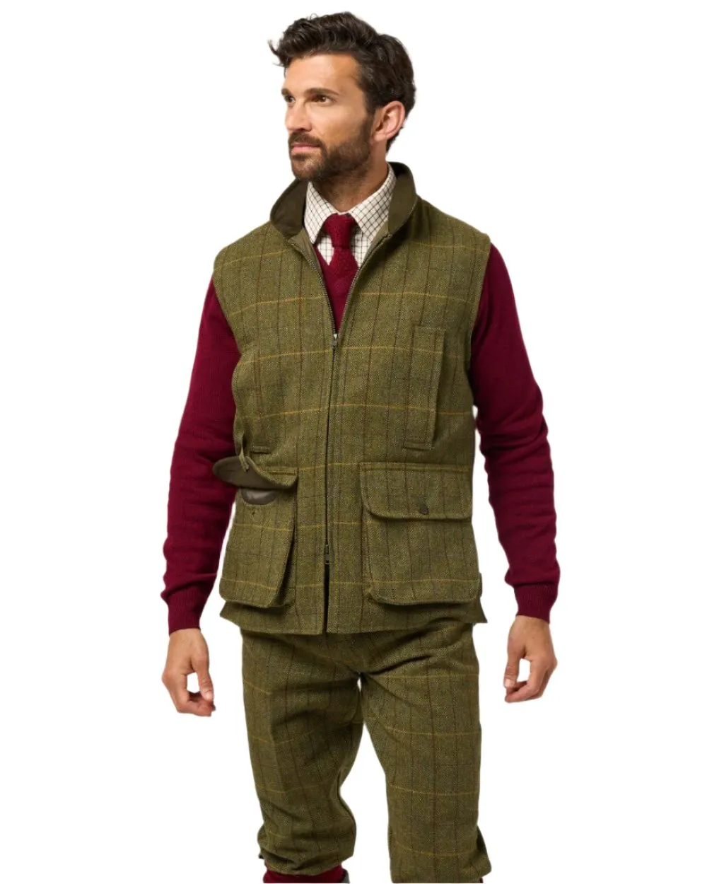 Alan Paine Rutland Tweed Waistcoat