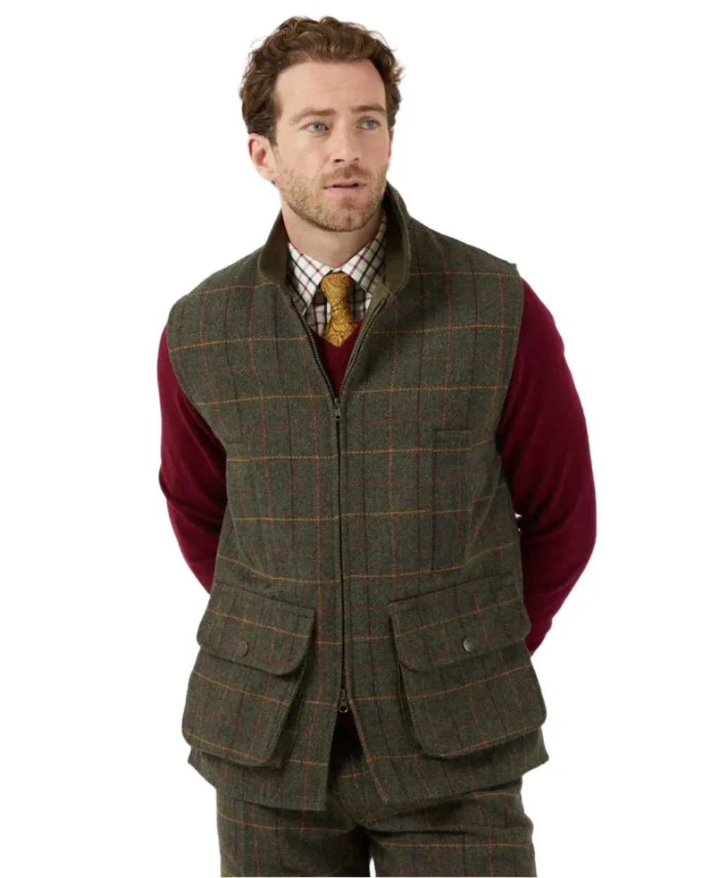 Alan Paine Rutland Tweed Waistcoat