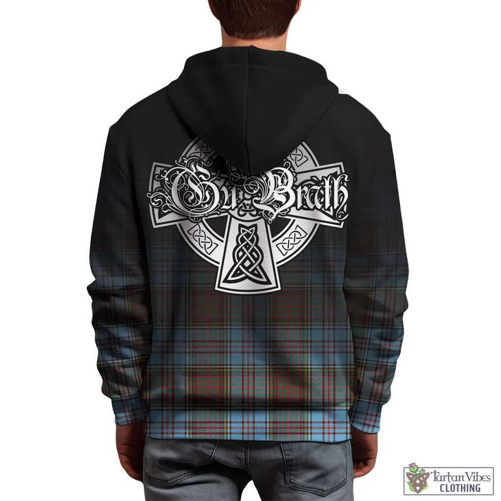 Anderson Ancient Tartan Hoodie Featuring Alba Gu Brath Family Crest Celtic Inspired