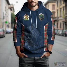 Anderson of Arbrake Tartan Hoodie with Family Crest and Scottish Thistle Vibes Sport Style