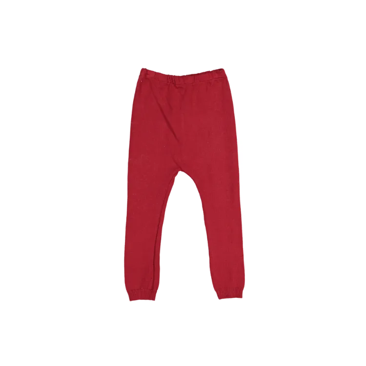 AW6008-BABY RIBBED PANTS-RED