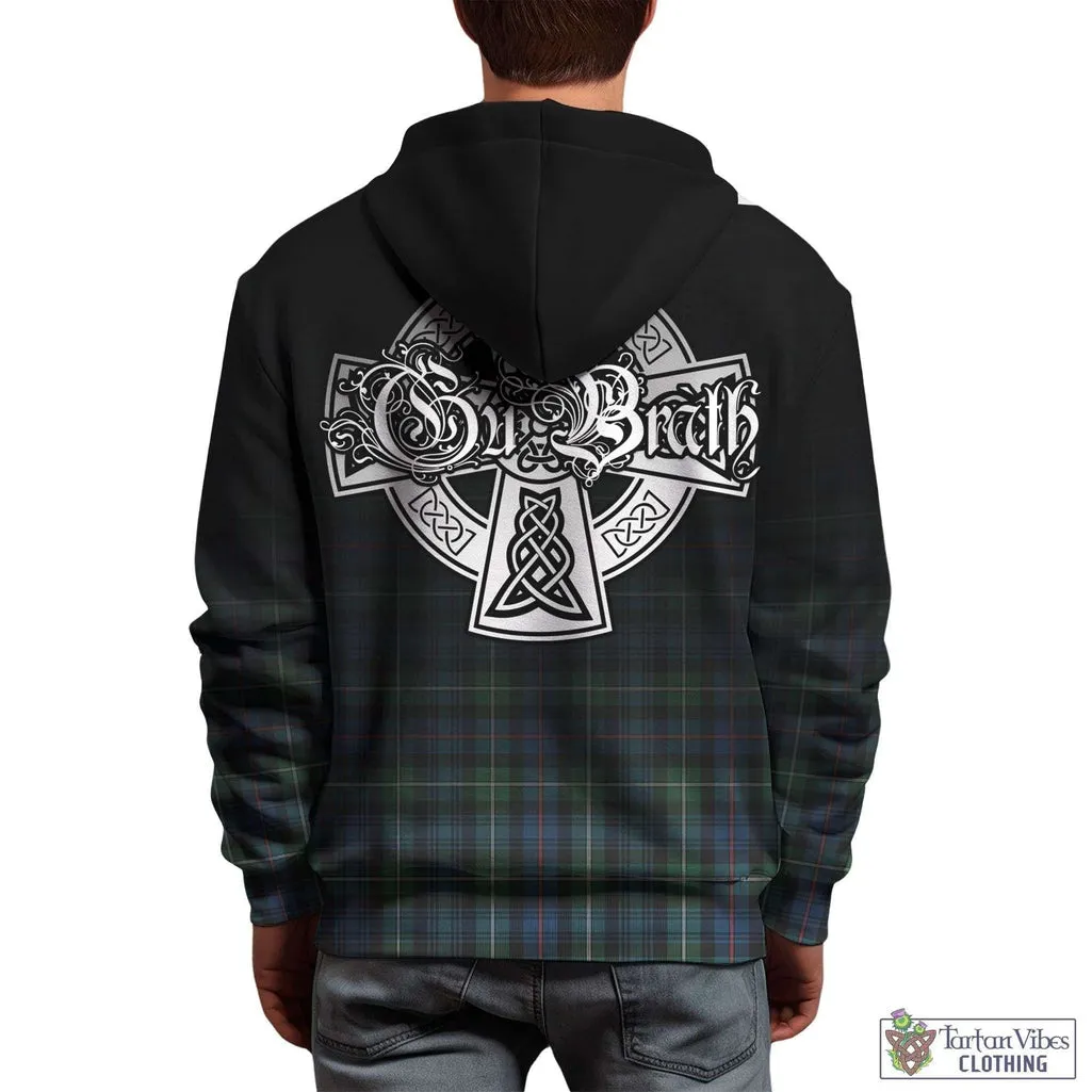 Baillie Ancient Tartan Hoodie Featuring Alba Gu Brath Family Crest Celtic Inspired