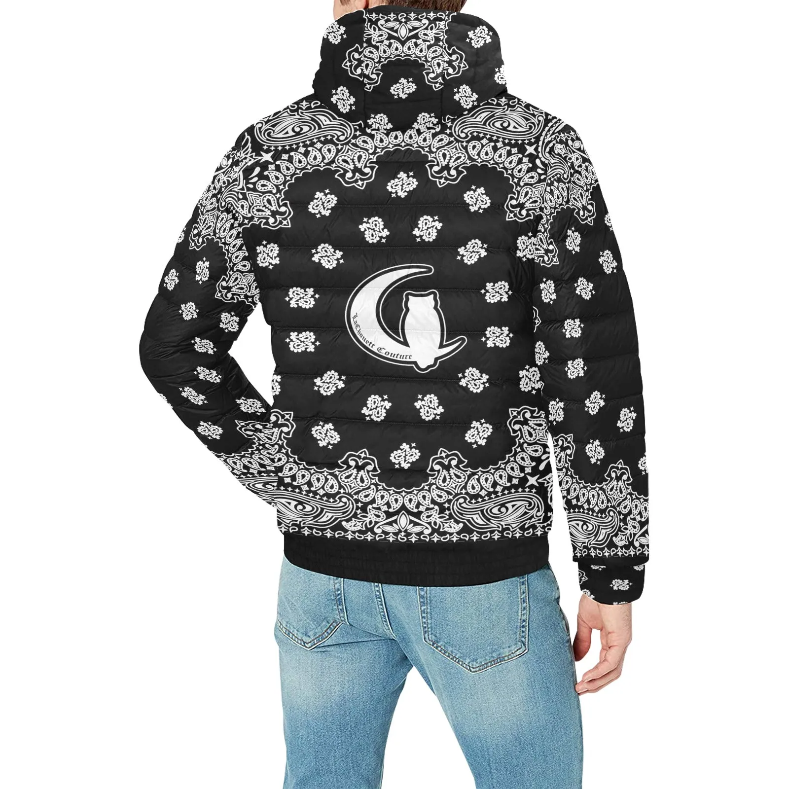 BANDANA BLCC PADDED HOODIE JACKET