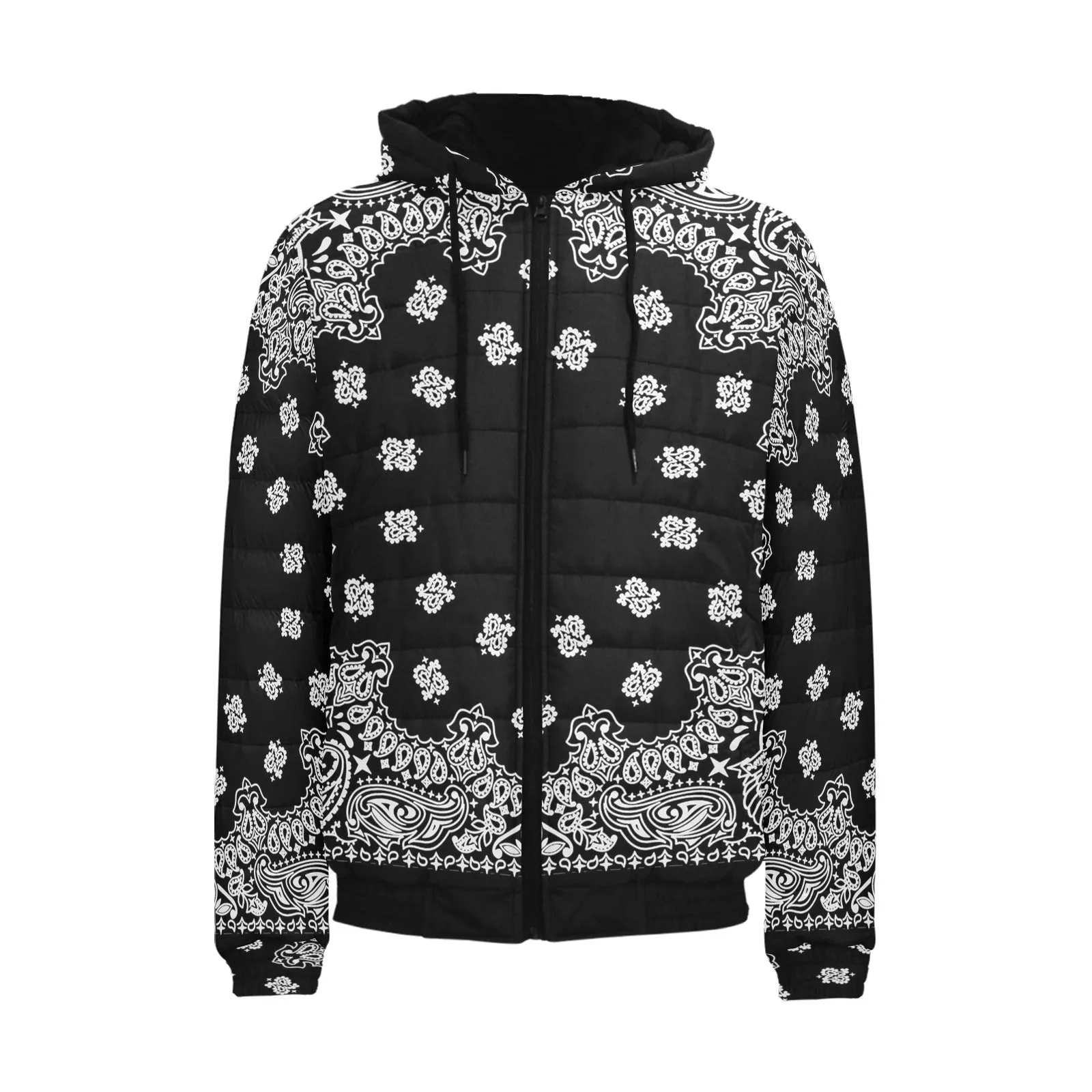 BANDANA BLCC PADDED HOODIE JACKET