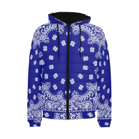 BANDANA Bs`UP PADDED HOODIE JACKET