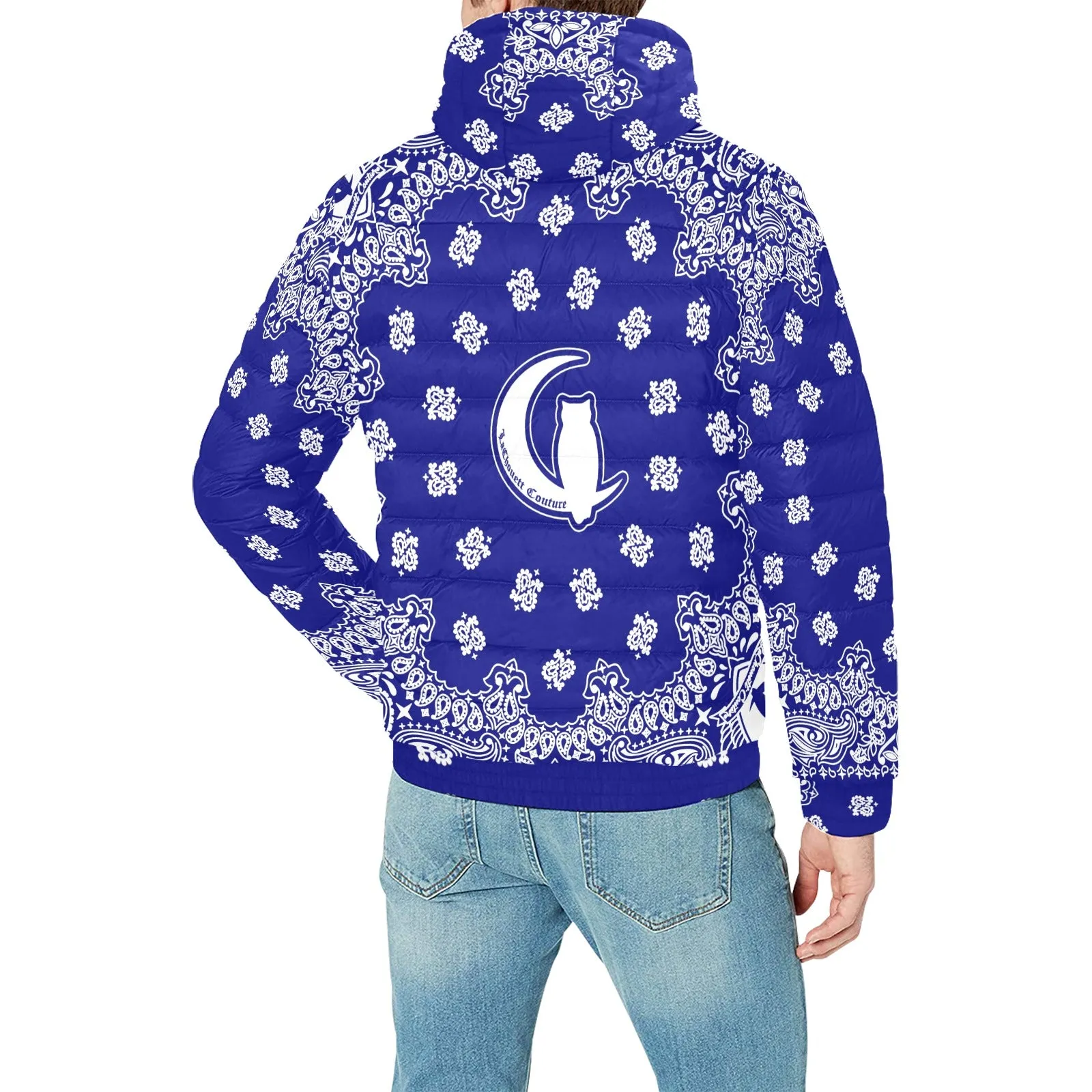 BANDANA Bs`UP PADDED HOODIE JACKET