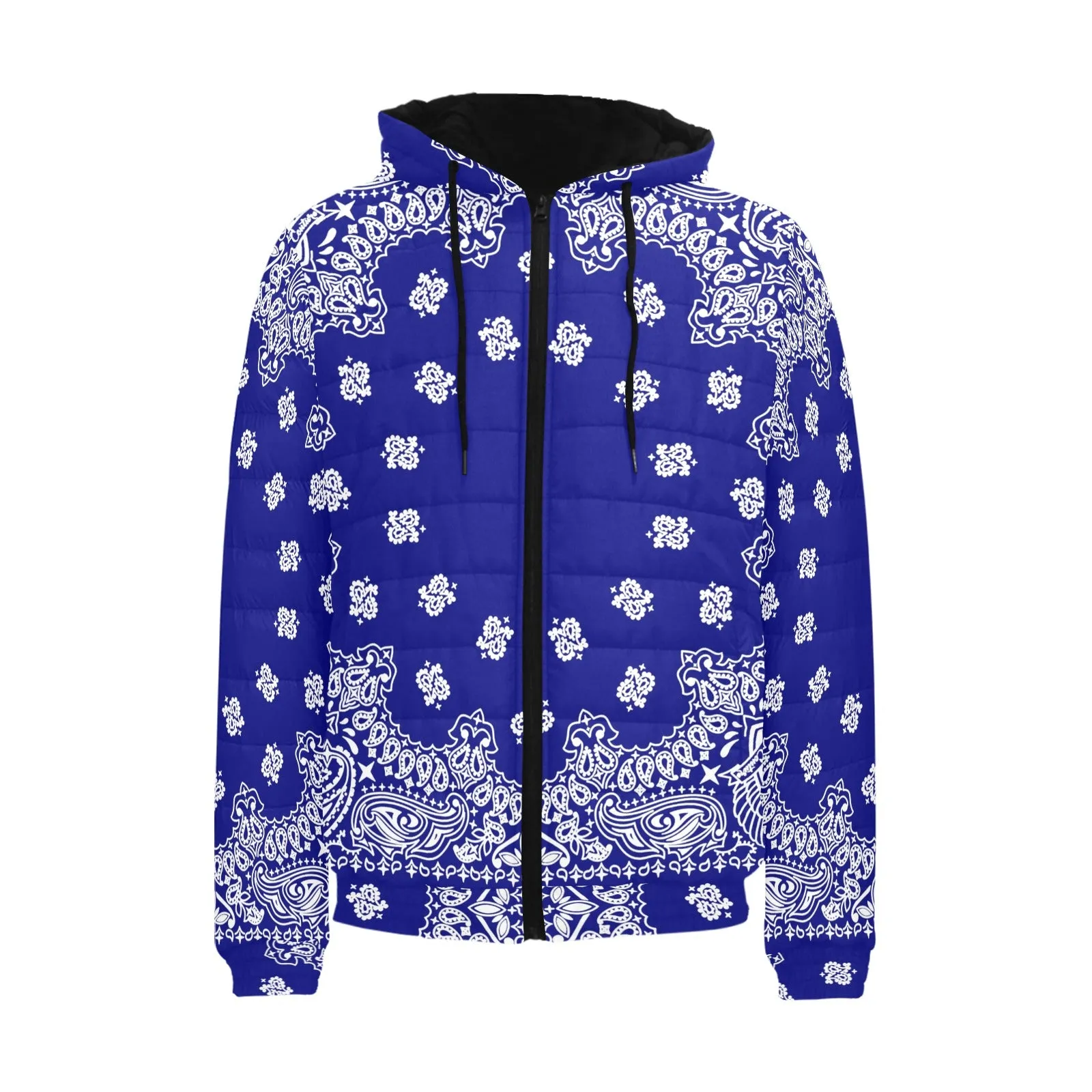 BANDANA Bs`UP PADDED HOODIE JACKET