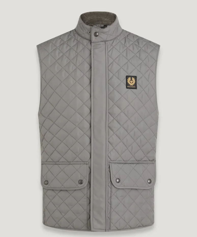 Belstaff Icon Gilet Gunmetal