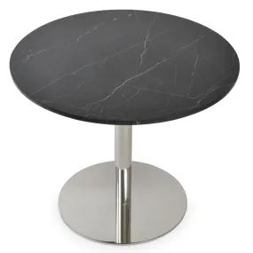 Black Marble Top Tango Restaurants Table