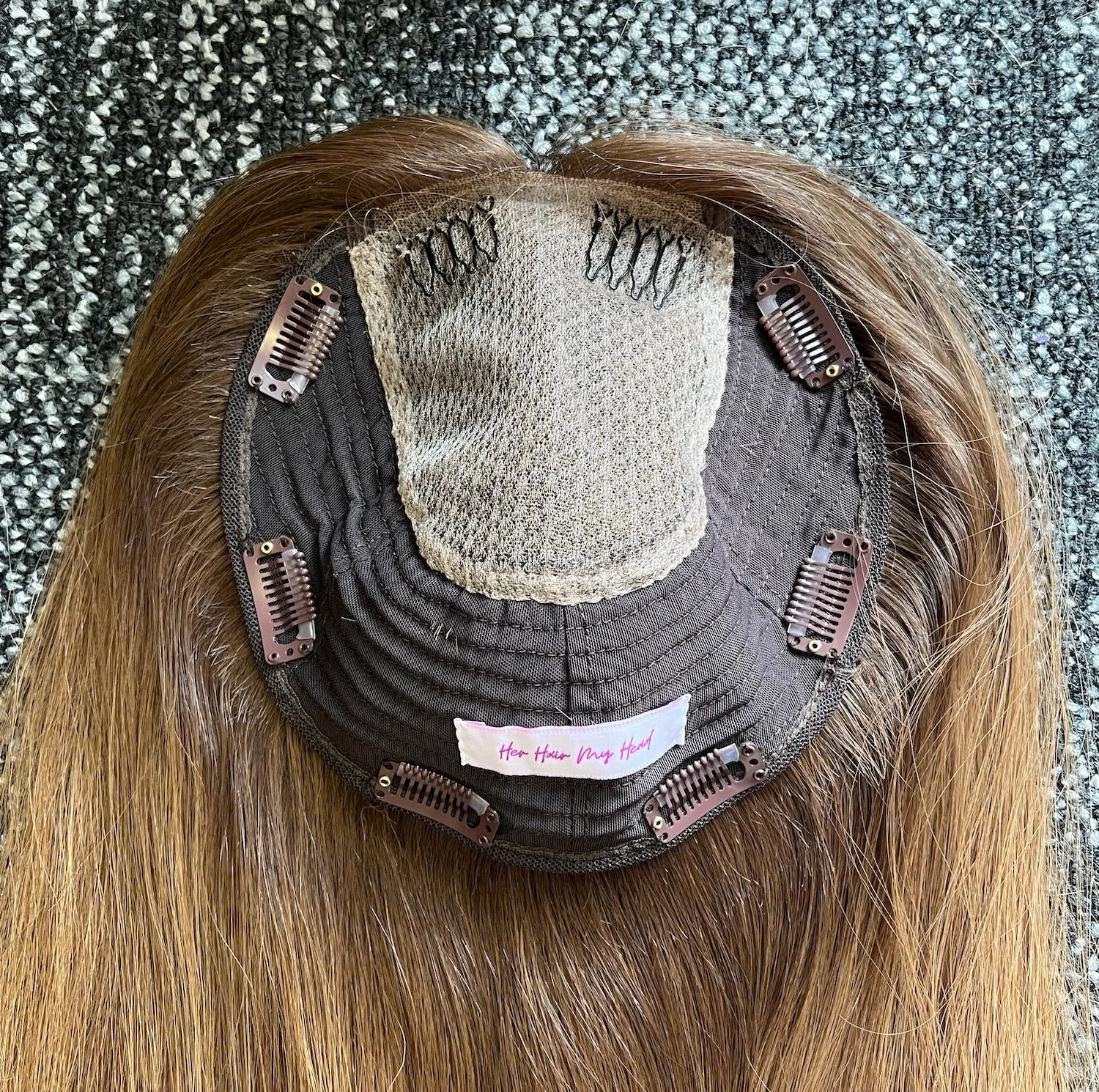 BONNIE | Super Flat human hair topper