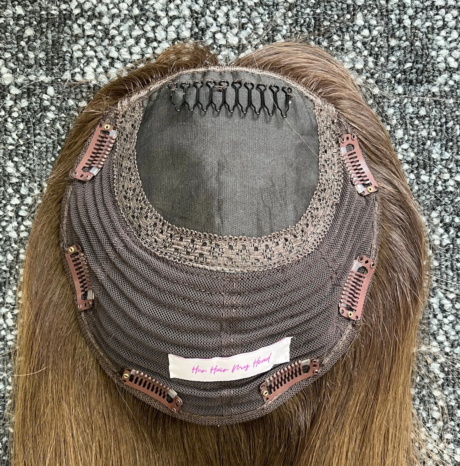 BONNIE | Super Flat human hair topper