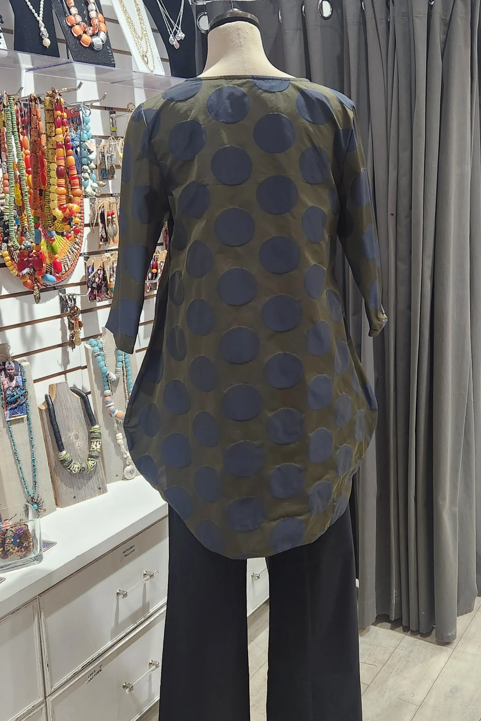 Bryn Walker, 25468J Amis Tunic, Dots