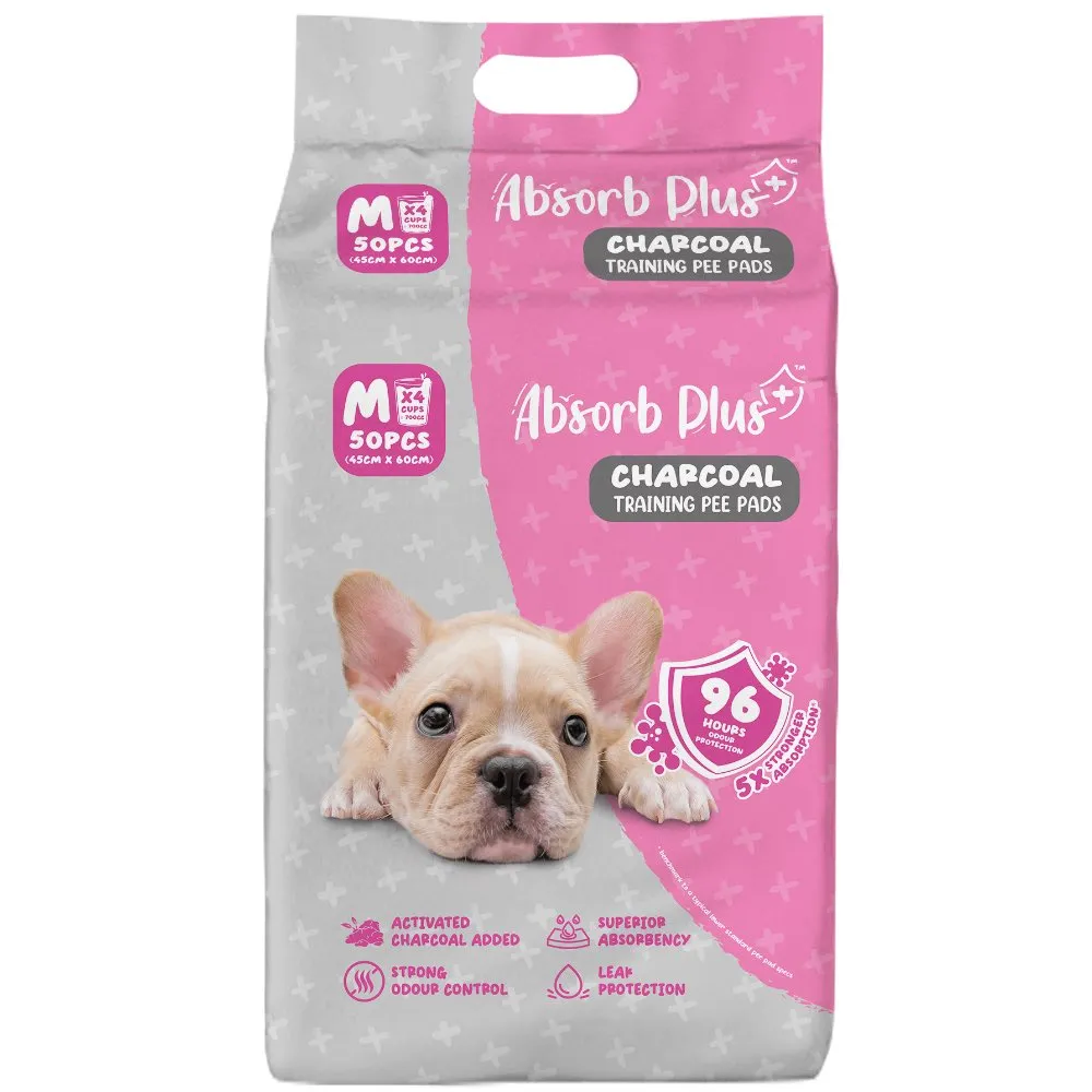 BUNDLE DEAL: Absorb Plus Charcoal Pet Sheets Pee Pad