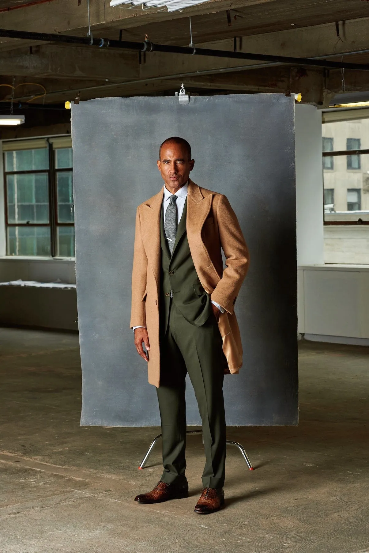 Camel Hair Overcoat