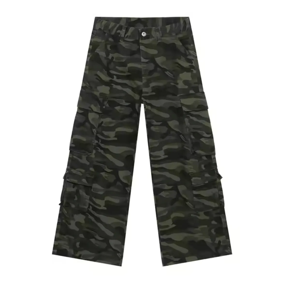 Camo Baggy Cargo Pants