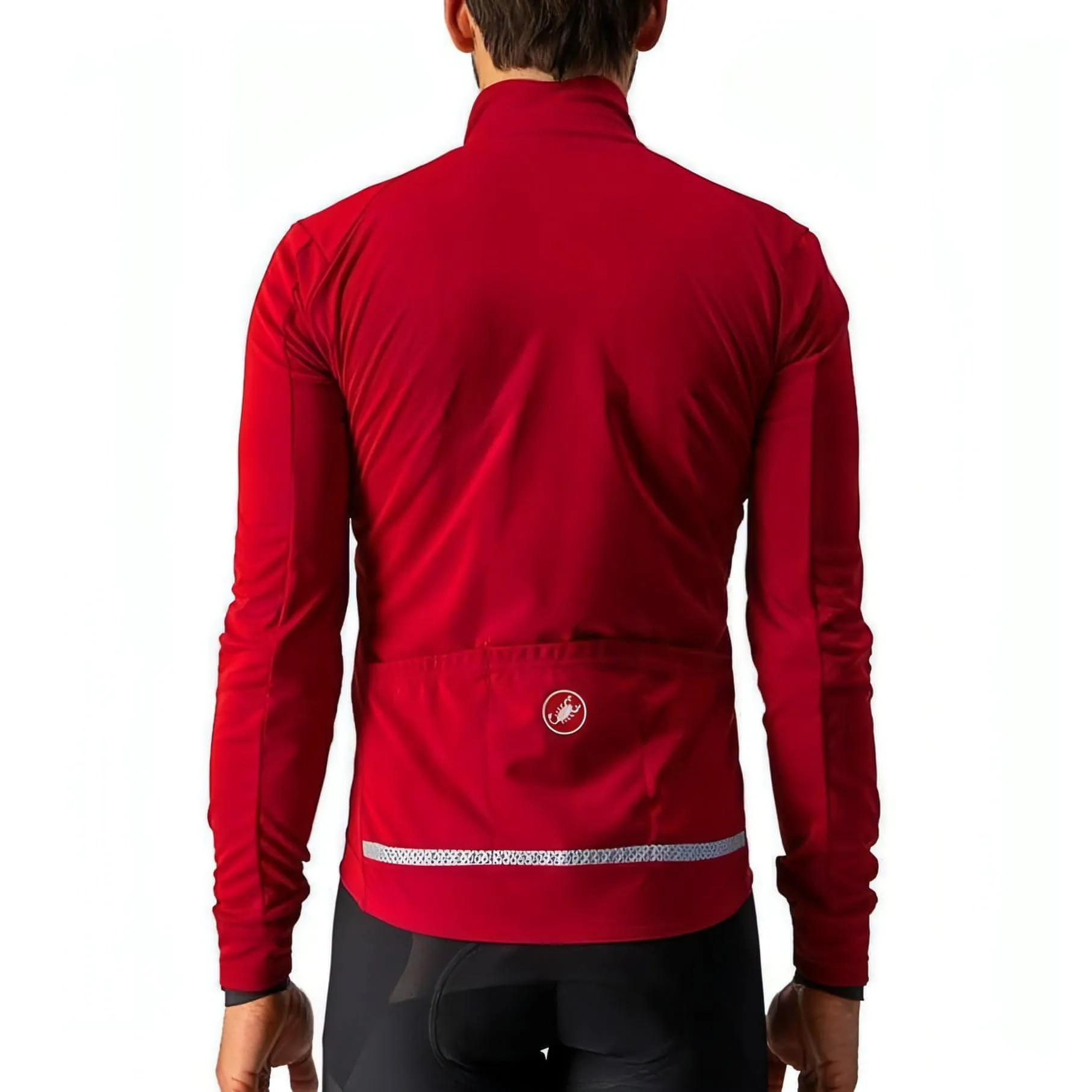 Castelli GO Mens Cycling Jacket - Red