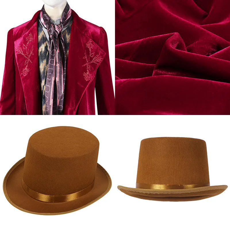 Charlie and the Chocolate Factory Willy Wonka Cosplay Costume