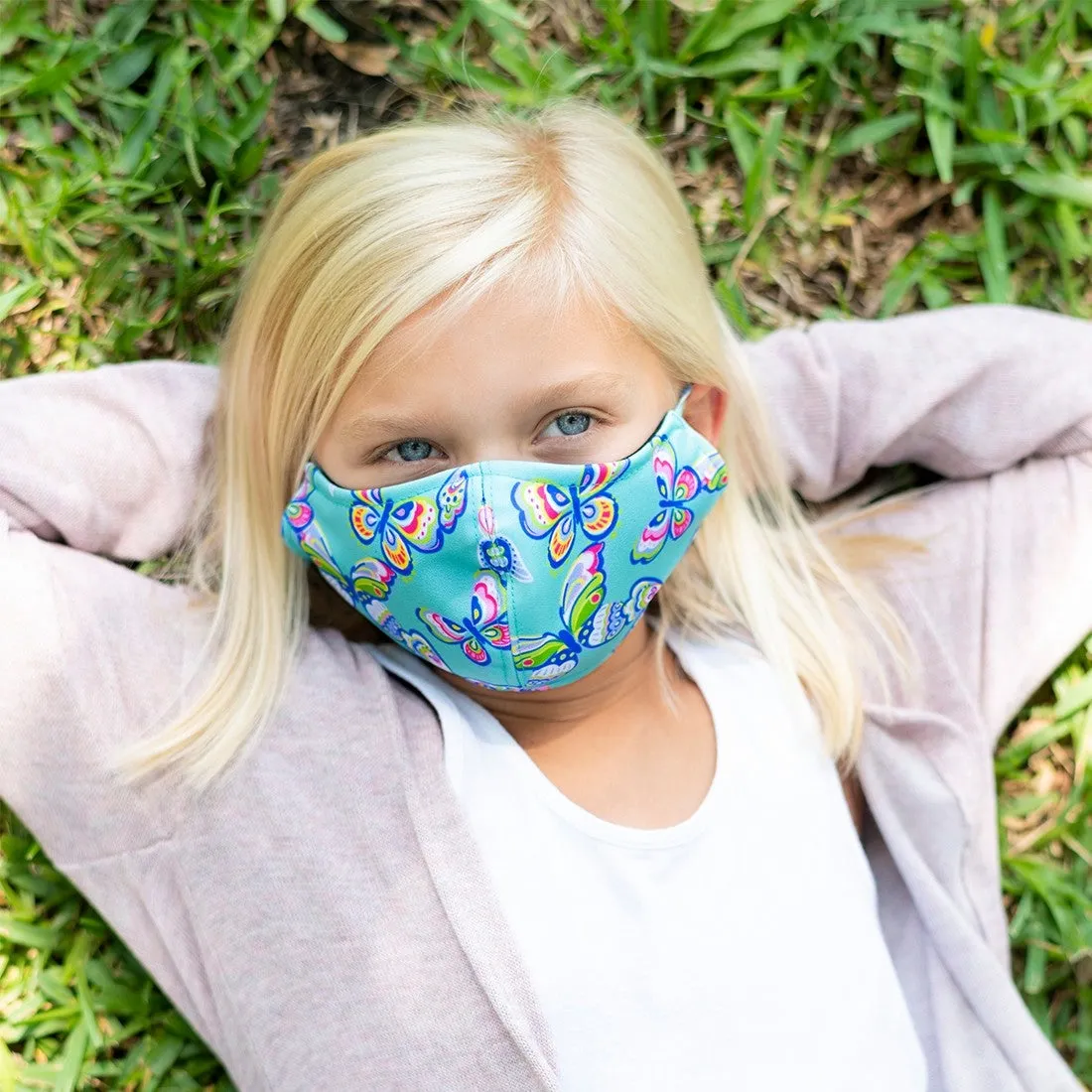 Child Size Adjustable Face Covering Mask