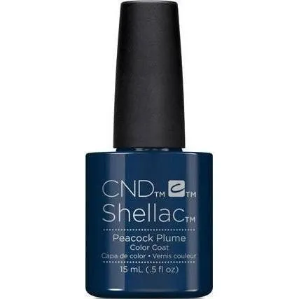 CND - Shellac Peacock Plume 0.5 oz