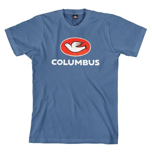 COLUMBUS STEEL BLUE T-SHIRT