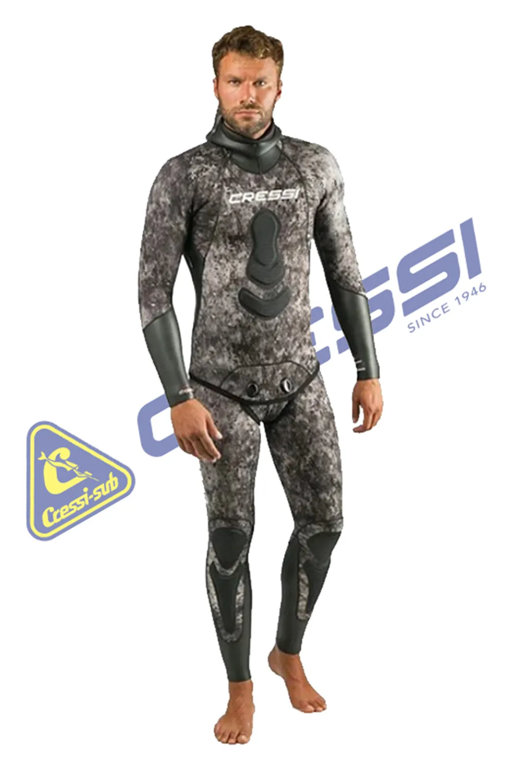 Cressi Corvina Spearfishing Open Cell 2PC Wetsuit - 5mm Men - Size M ( Last One )