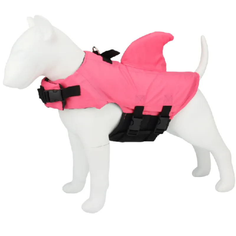 Dog Water Life Vest- Shark Fin