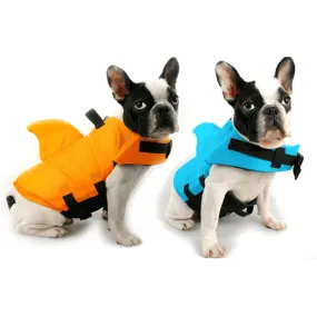 Dog Water Life Vest- Shark Fin