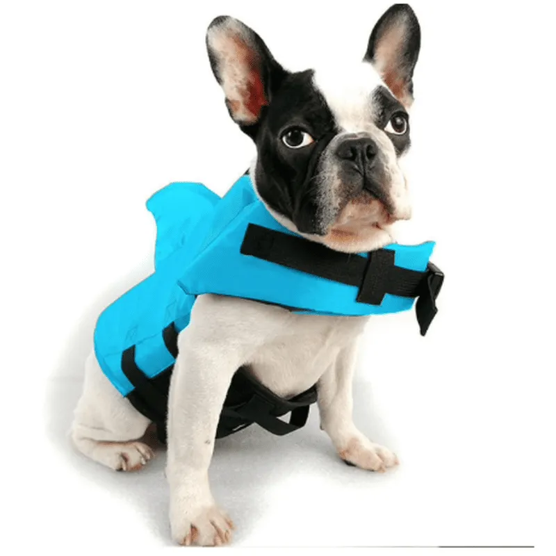 Dog Water Life Vest- Shark Fin