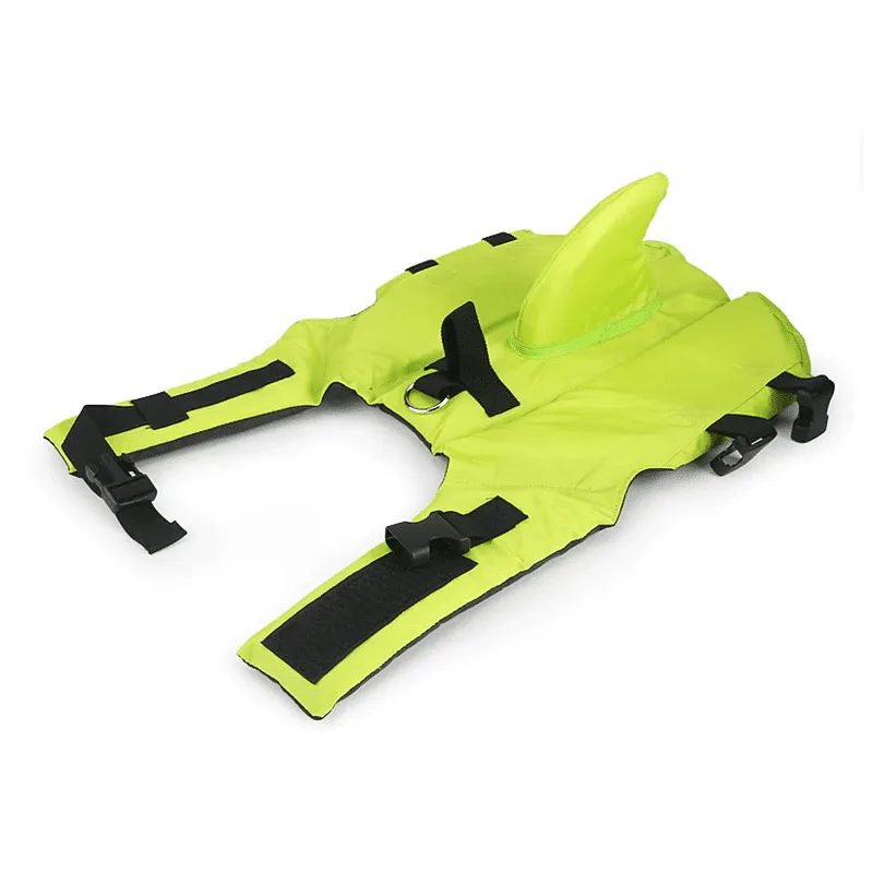 Dog Water Life Vest- Shark Fin