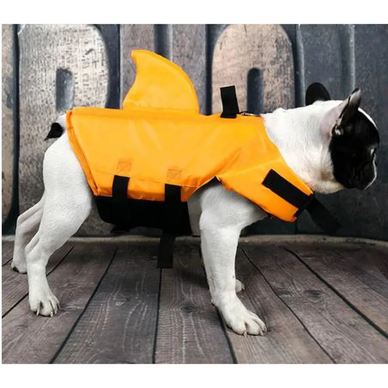 Dog Water Life Vest- Shark Fin