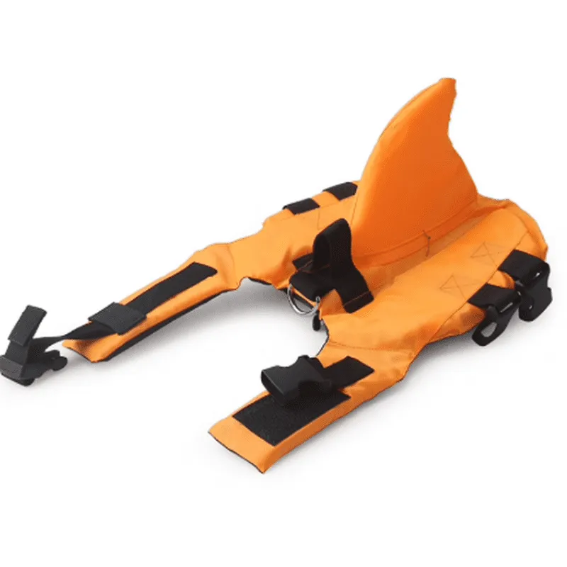 Dog Water Life Vest- Shark Fin