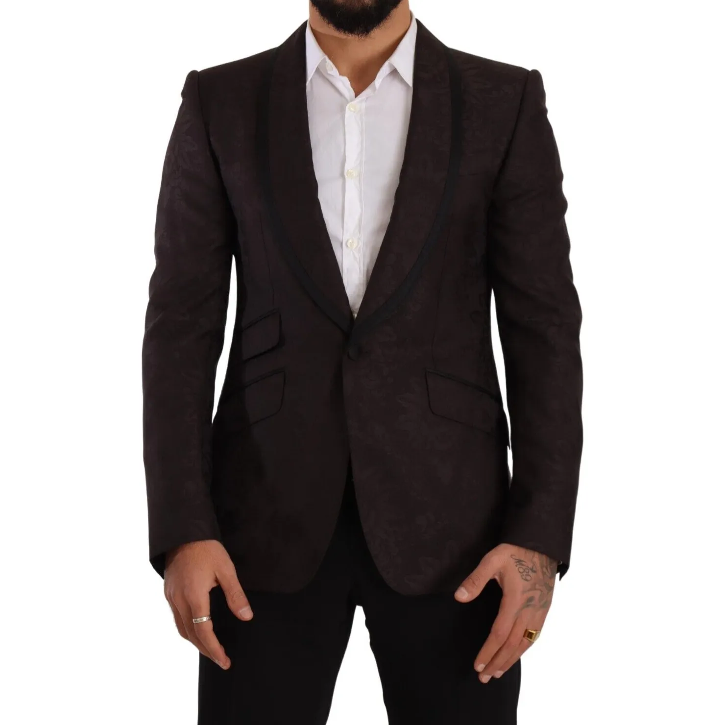 Dolce & Gabbana Sicilian Elegance Single-Breasted Blazer