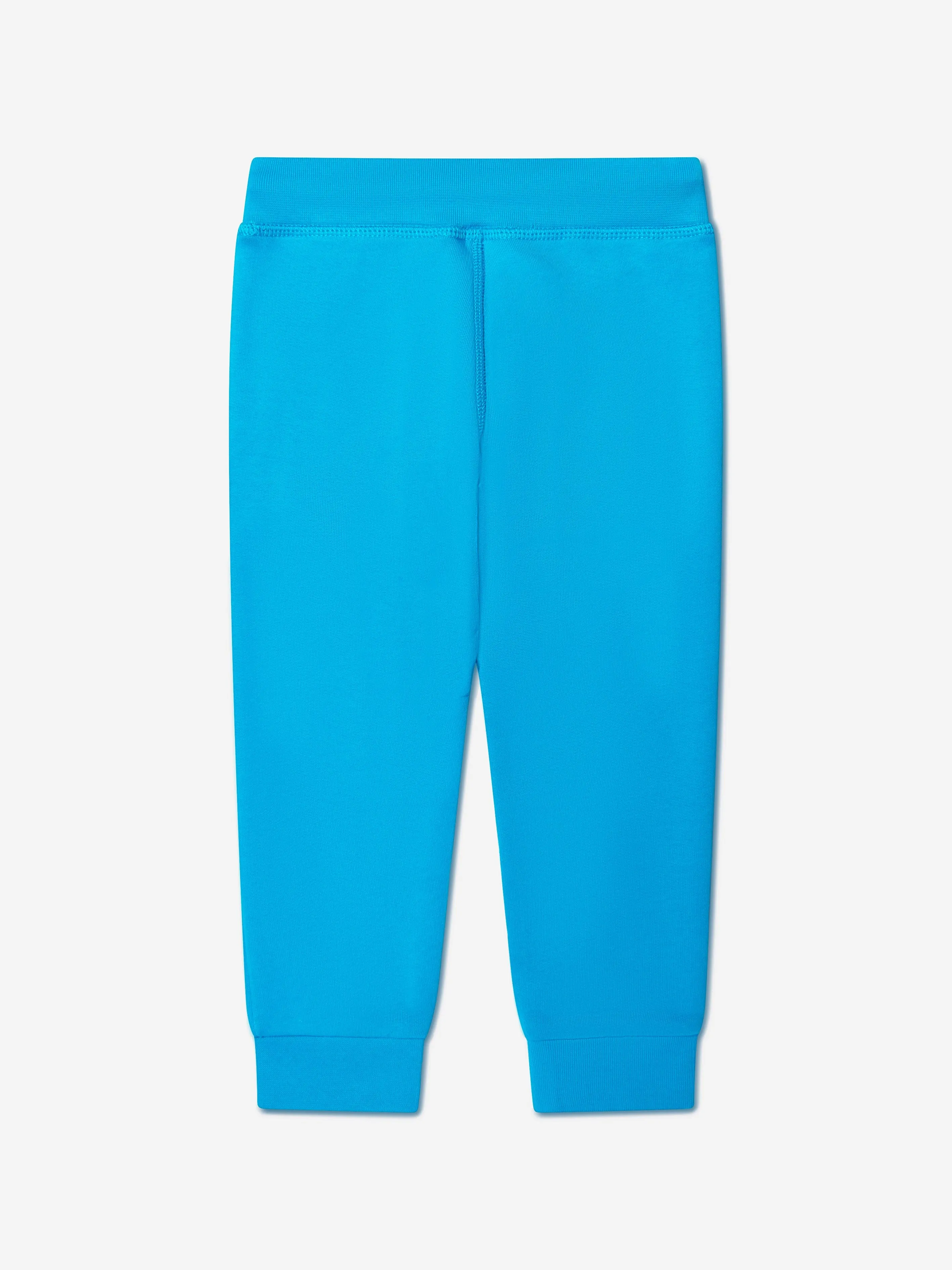 Dsquared2 Kids Logo Pants In Blue