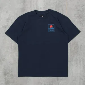 Edwin Sunset On Mt Fuji S/S Tee - Navy Blazer