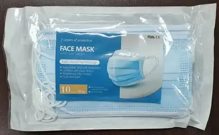 Face Masks Pack of 10