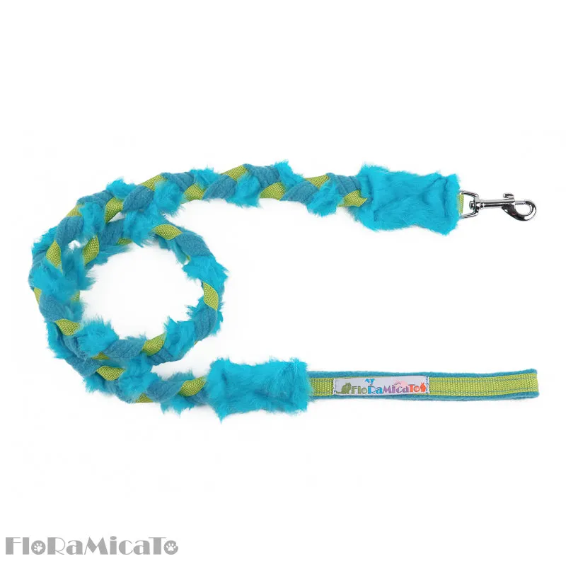 Floramicato - Fluffy Leash   Martingale Collar (Faux Fur)