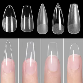 Full Cover Coffin Gel Nail Tips