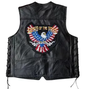 Gilets bikers cuir