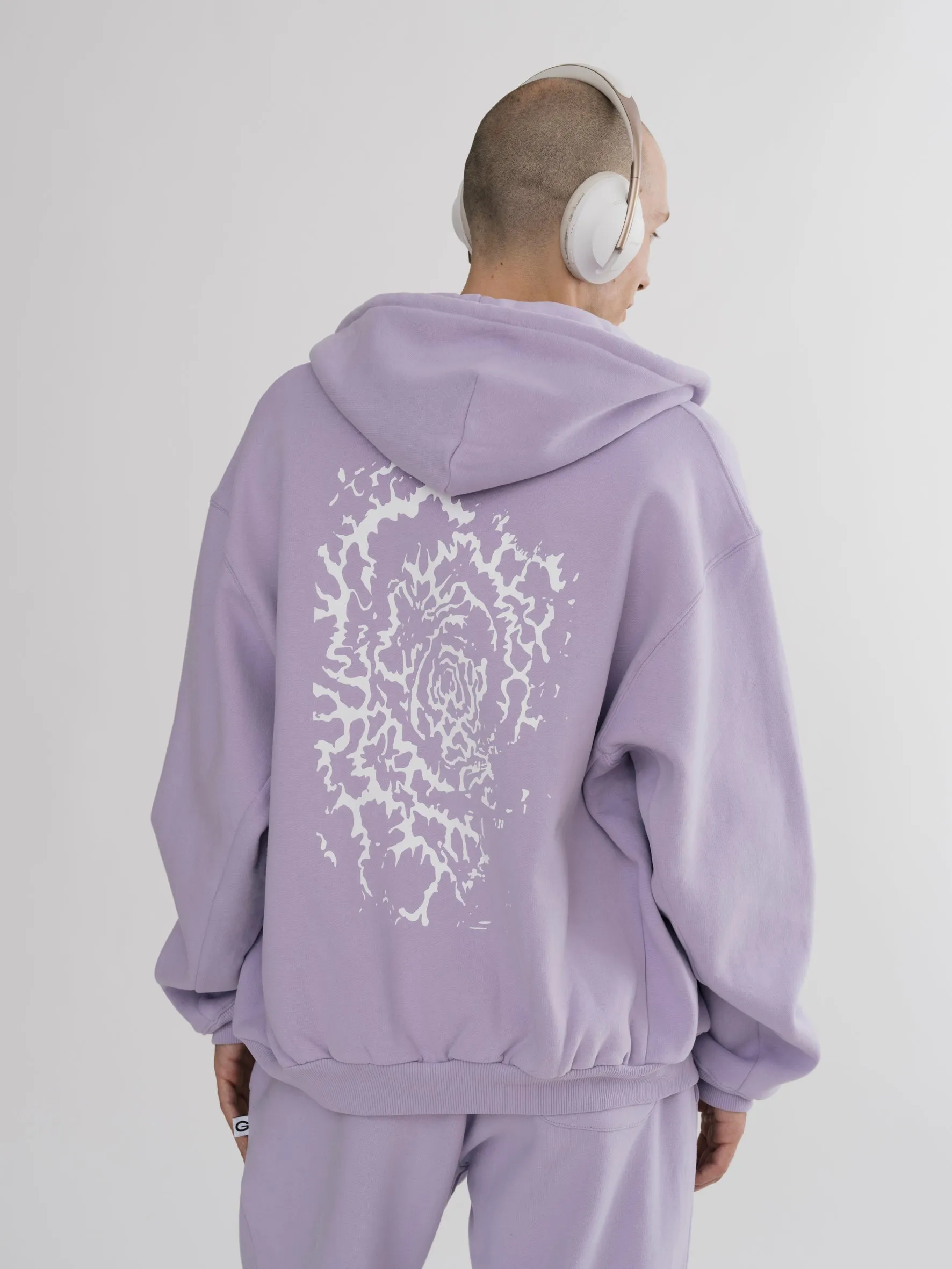 Goodbois Solar Zip Hoodie Lilac