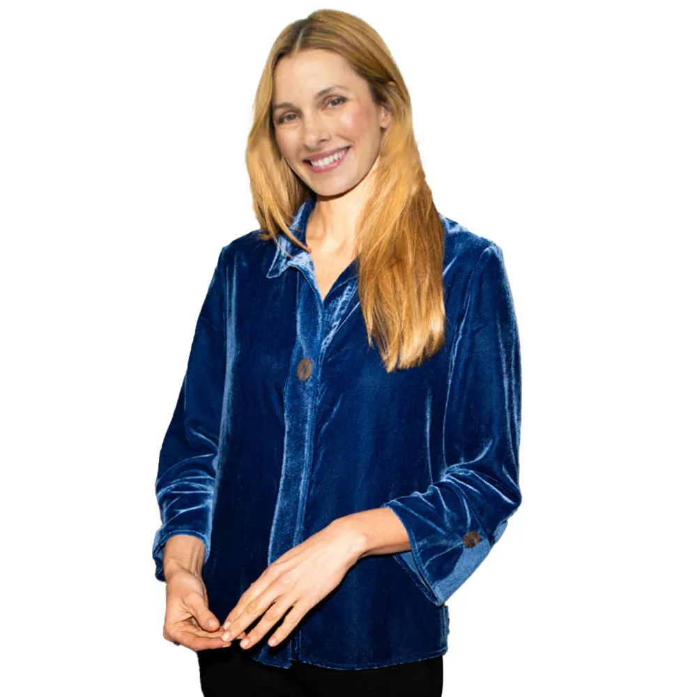 Habitat The "Party" Shirt in Velvet - 17245