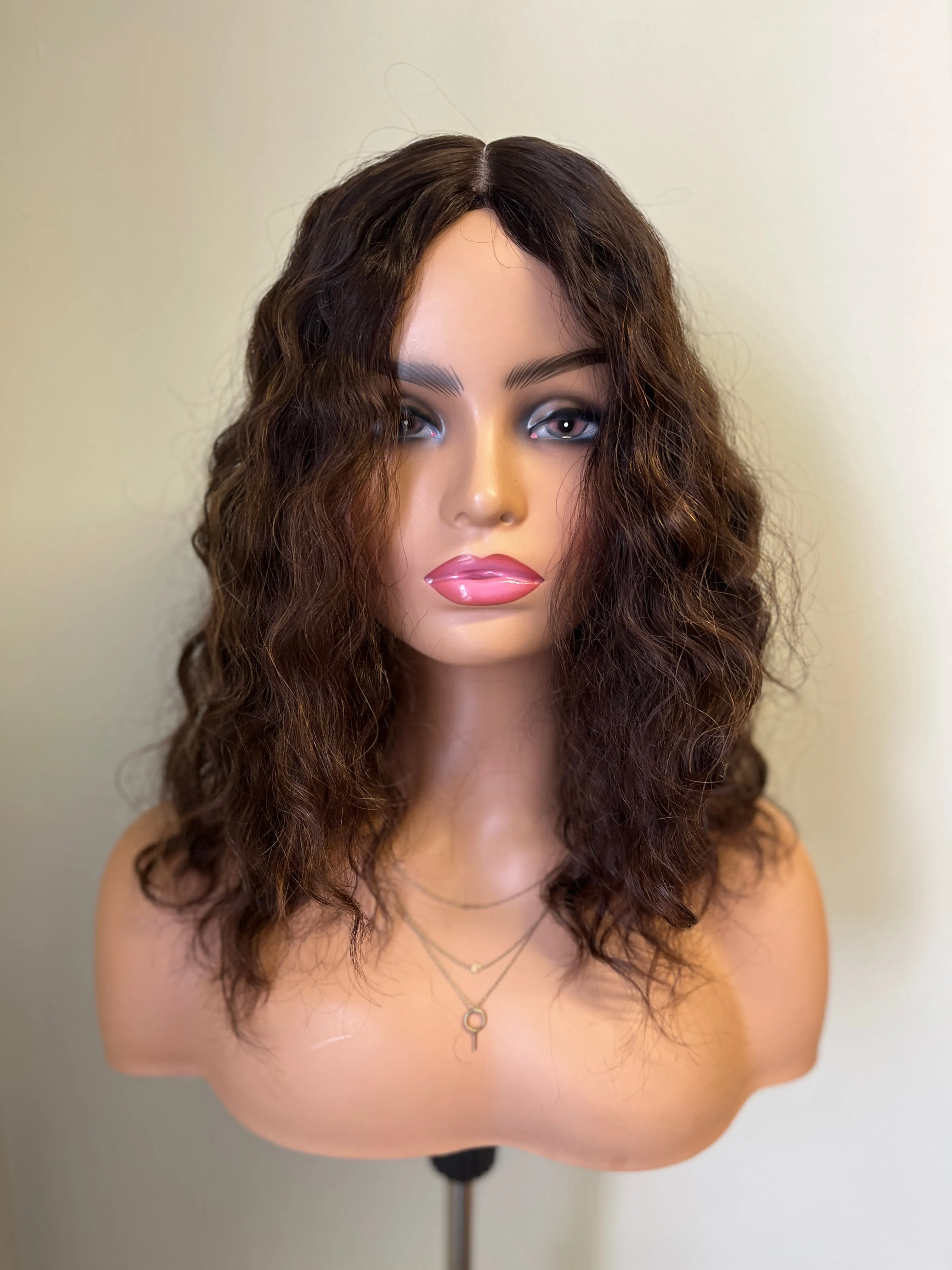 HANNAH | Super Flat human hair topper